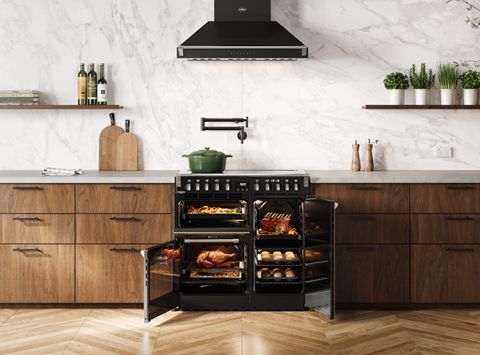 cream 90cm cooker block